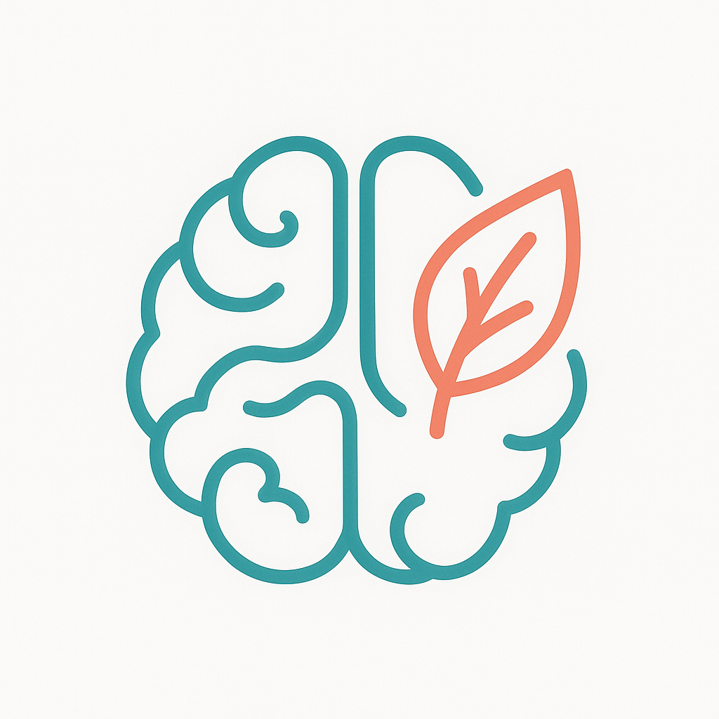 Mental health nutrition icon